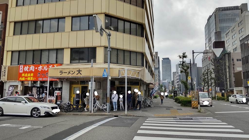 ラーメン大激混み