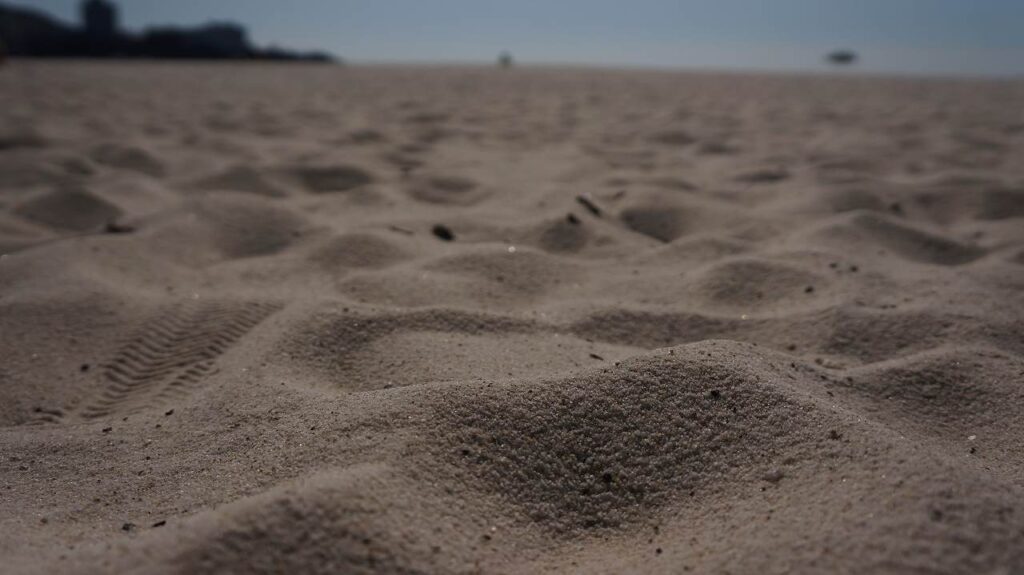南紀白浜の砂